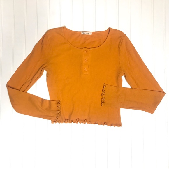 Bundle of 3 Orange Tops Heart & Hips and Others - Picture 9 of 9